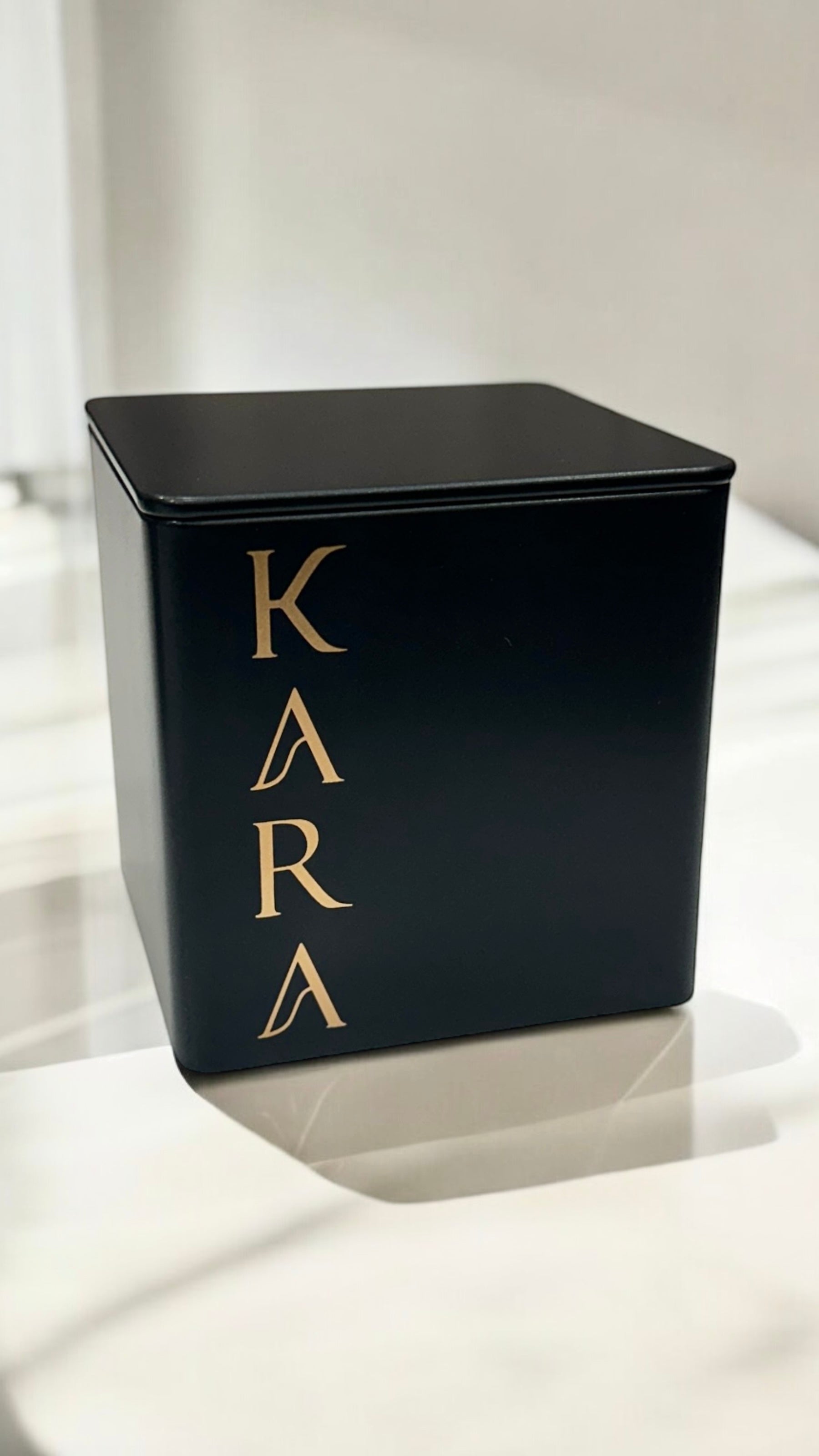 Kara Storage Tin - Compact (8.5 x 8.5 x 8.5 cm)