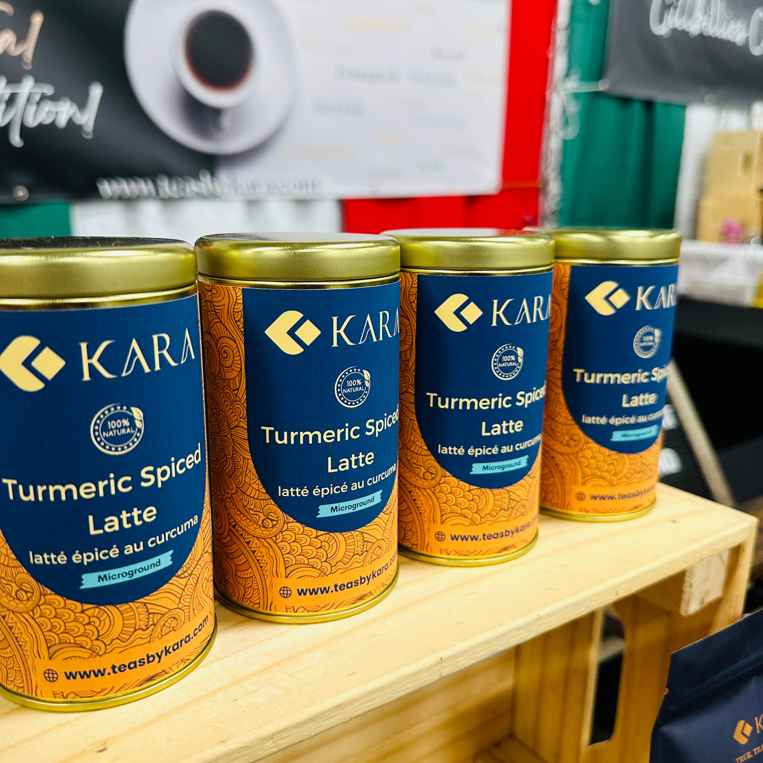 Turmeric Spiced Latte Tins