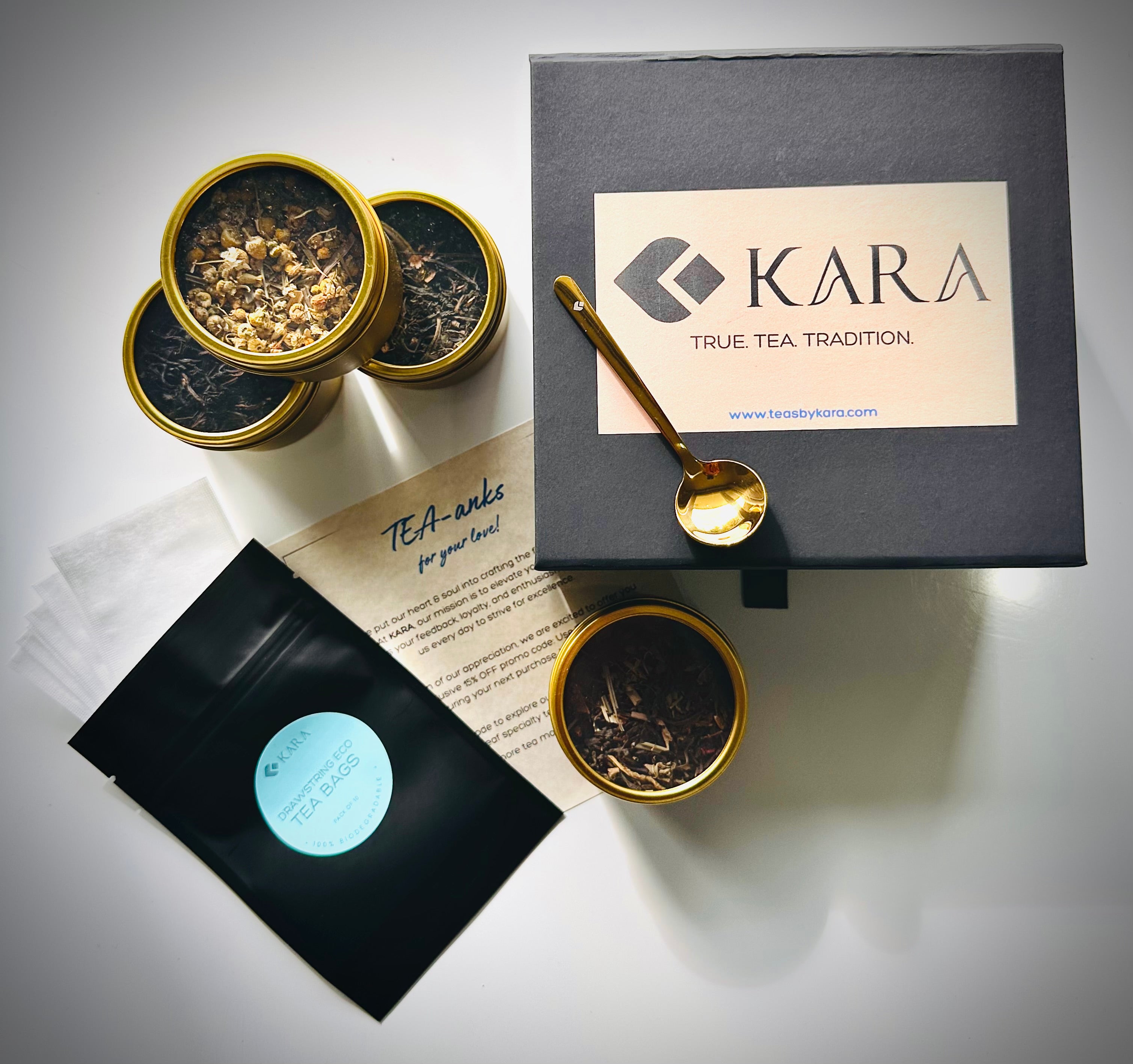 Kara's Tea Treasures - Custom Tea Gift Box